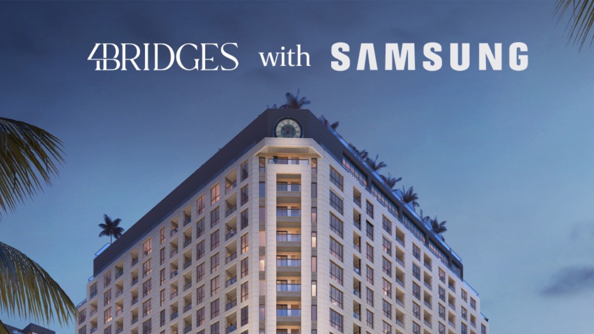 4Bridges Company and Samsung electronics Levant signs MoU